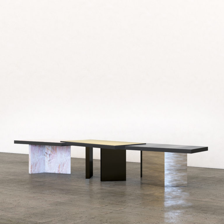 STRATO_TABLE_RIFLESSI_ROSA QUARTZ_MIRROR AND BLACK STAINLESS STEEL_BRASS_6