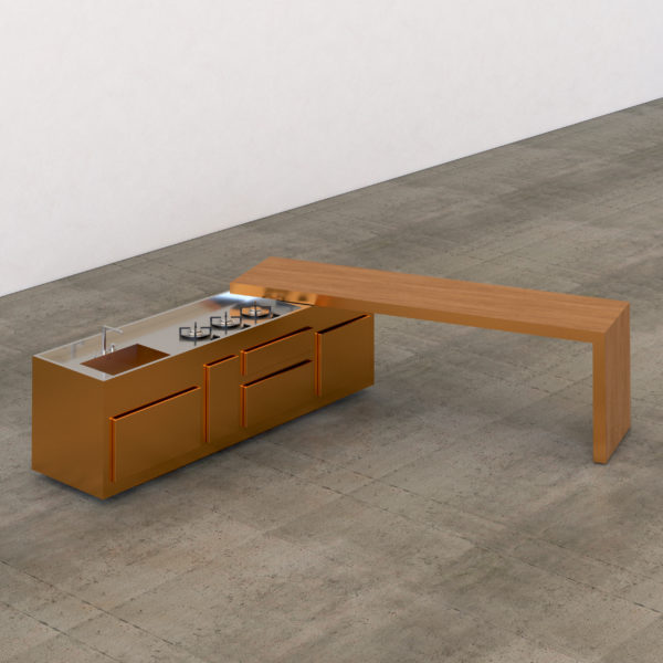 STRATO_SEMPLICE KITCHEN ISLAND_COPPER_2