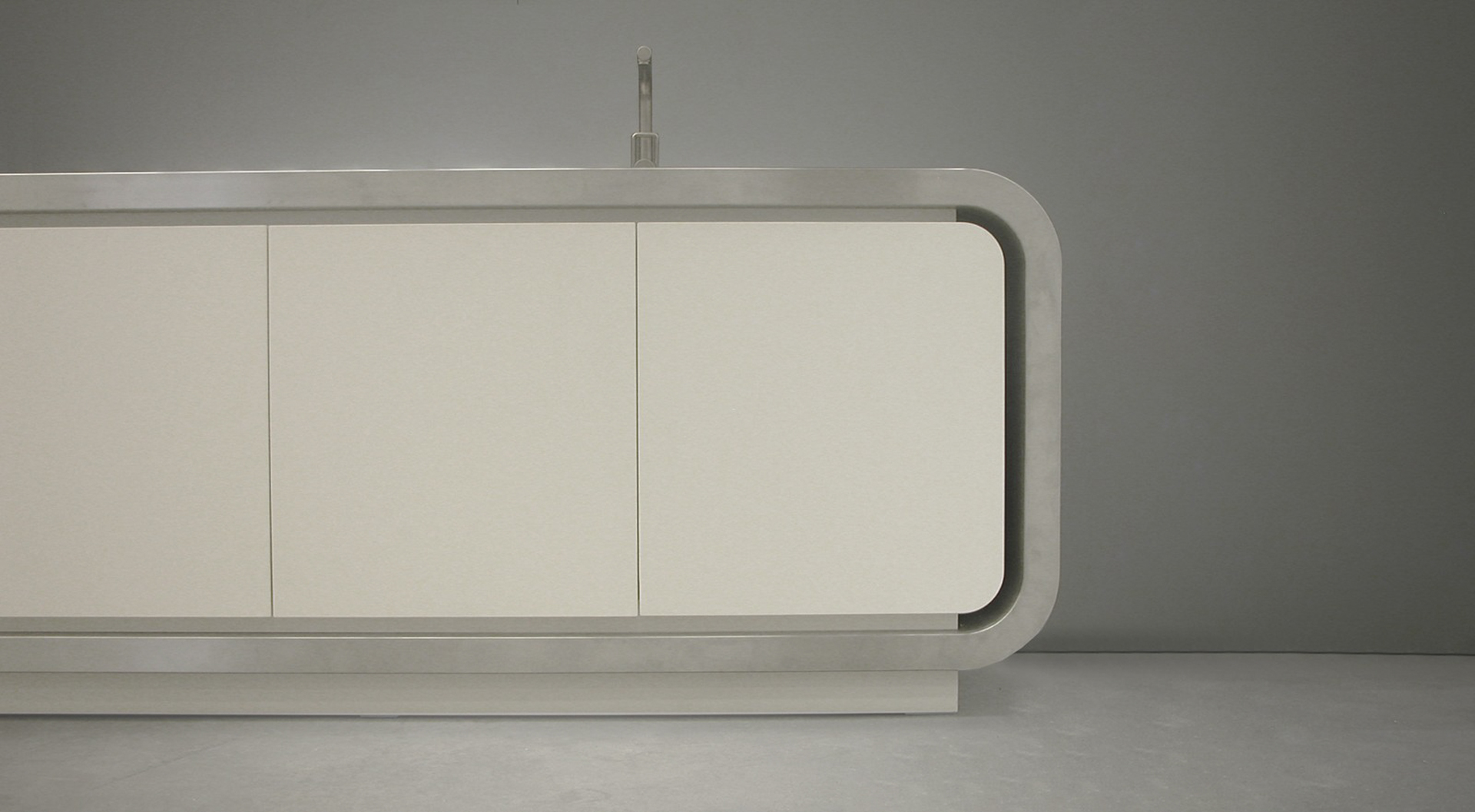 Strato_design_FFLEX_kitchen project_mat stainless steel_stratocolor white_03