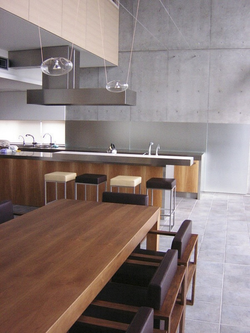 Strato_design_Non Plus Ultra_bespoke kitchen project in Japan_wood_mat stainless steel_68